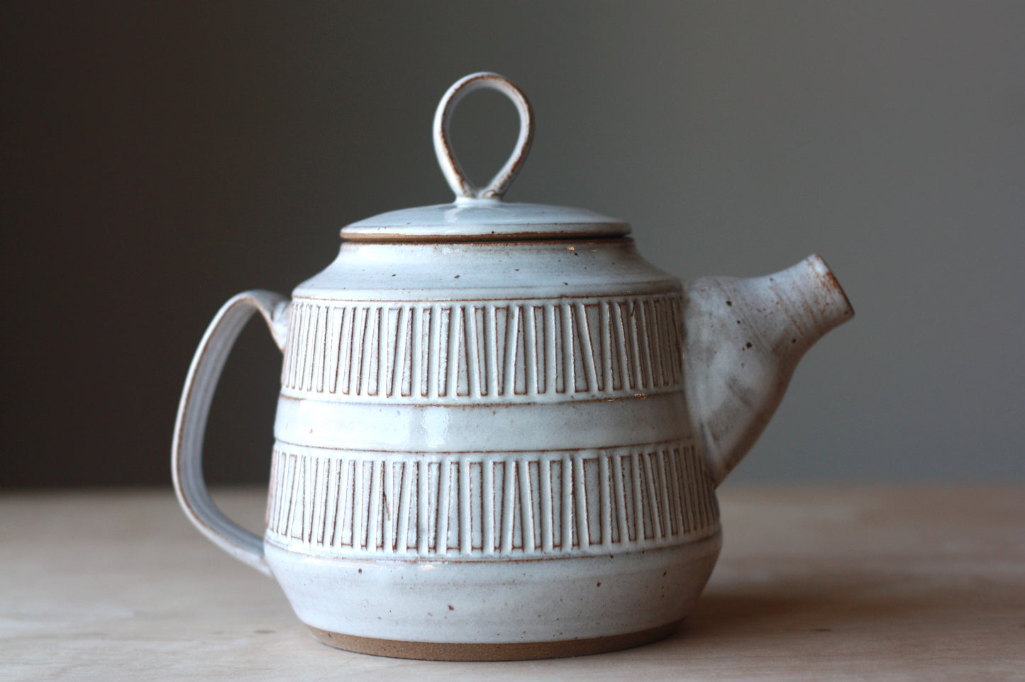Striped Teapot