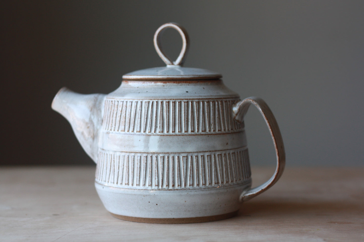 Striped Teapot
