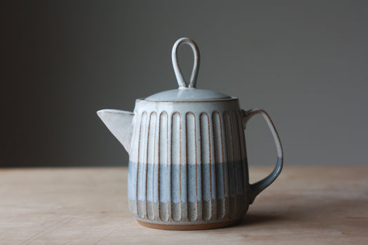 Blue - grey teapot